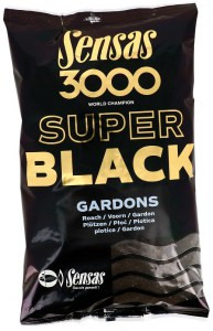 Sensas 3000 SUPER BLACK 1 KG (Gardons)