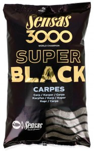 Sensas 3000 SUPER BLACK 1 KG (Carpes)