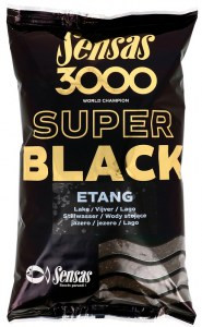 Sensas 3000 SUPER BLACK 1 KG (Etang)