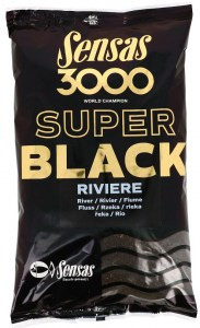 Sensas 3000 SUPER BLACK 1 KG (Riviere)