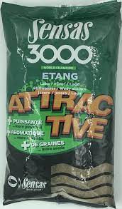 Sensas 3000 ATTRACTIVE 1 KG (Etang)