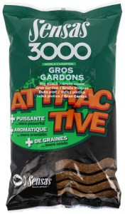 Sensas 3000 ATTRACTIVE 1 KG (Gros Gardons)