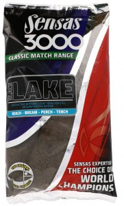 Sensas 3000 LAKE 1 KG (Black)