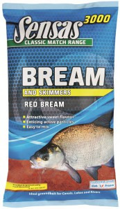 Sensas 3000 SUPER BREAM 1 KG (Red)