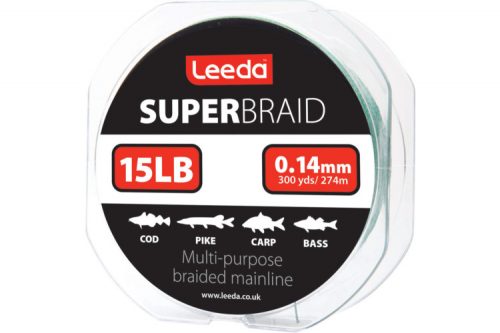 LEEDA SUPER BRAID 274m - 0.14mm