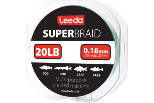 LEEDA SUPER BRAID 274m - 0.18mm