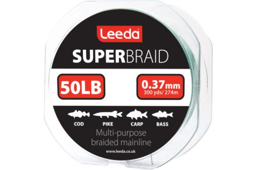 LEEDA SUPER BRAID 274m - 0.37mm