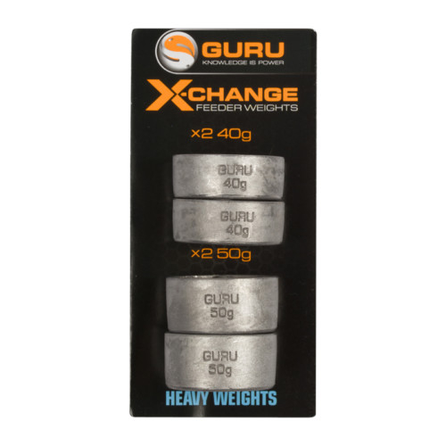 Guru X-Change Distance Feeder Weights Light spare pack