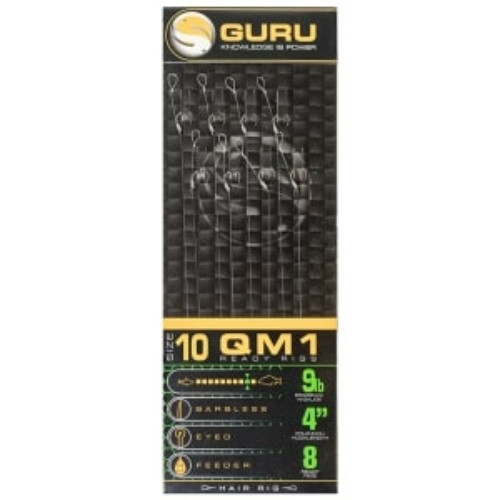 GURU QM1 STANDARD HAIR 4"SIZE 10 (0.22MM)