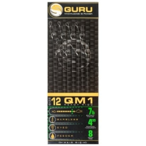 GURU QM1 STANDARD HAIR 4"SIZE 12 (0.19MM)