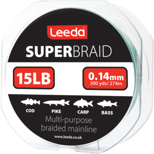 LEEDA SUPER BRAID – 274m (G7705-) – 0,26mm
