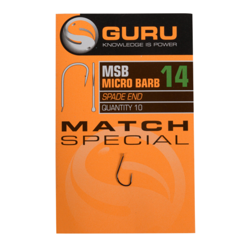 GURU MATCH SPECIAL BARBED HOOK  (GMSB) – SIZE 12