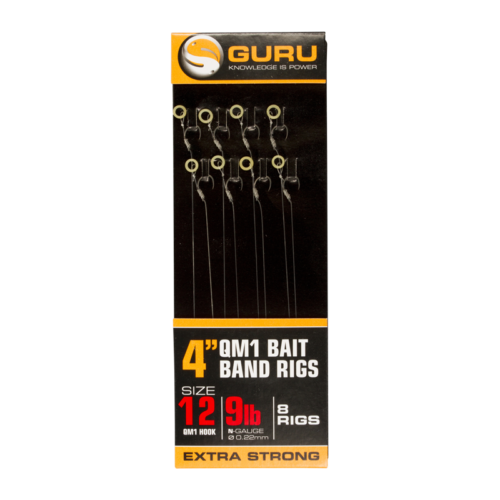 GURU QM1 BAIT BAND READY RIGS 4″ -10cm (GRR033) – SIZE 12