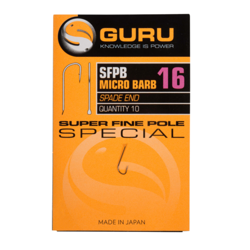 GURU SUPER FINE POLE HOOK (GSFP) – SIZE 16