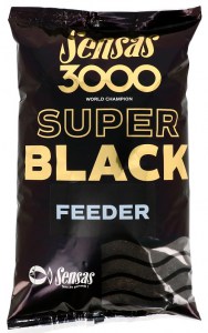 Sensas 3000 SUPER BLACK 1 KG (Feeder)