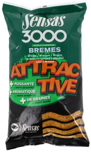 Sensas 3000 ATTRACTIVE 1 KG (Bremes)