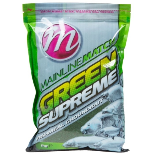 MAINLINE Match Green Supreme Fishmeal – 1kg